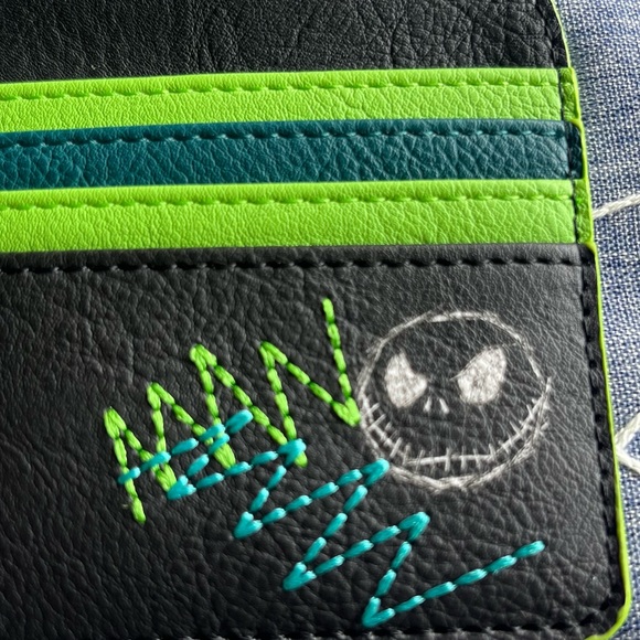 NBC Loungefly Zero Wallet / Cardholder The Nightmare Before Christmas Disney - Picture 3 of 3